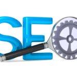Search Engines Optimization. Isolated 3D image