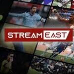 Red and white colour palette of StreamEast.