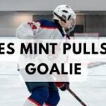 Myles Mint pulls the goalie