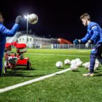 Jon Gruden Observes Michigan Football Practice with Bryce Underwood