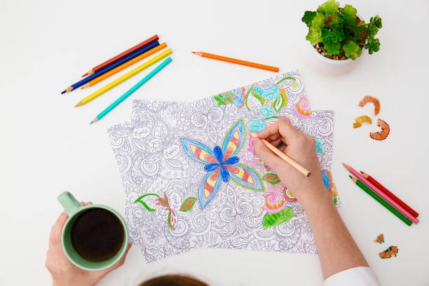 Mental Health Colouring Pages for Everyday Calm