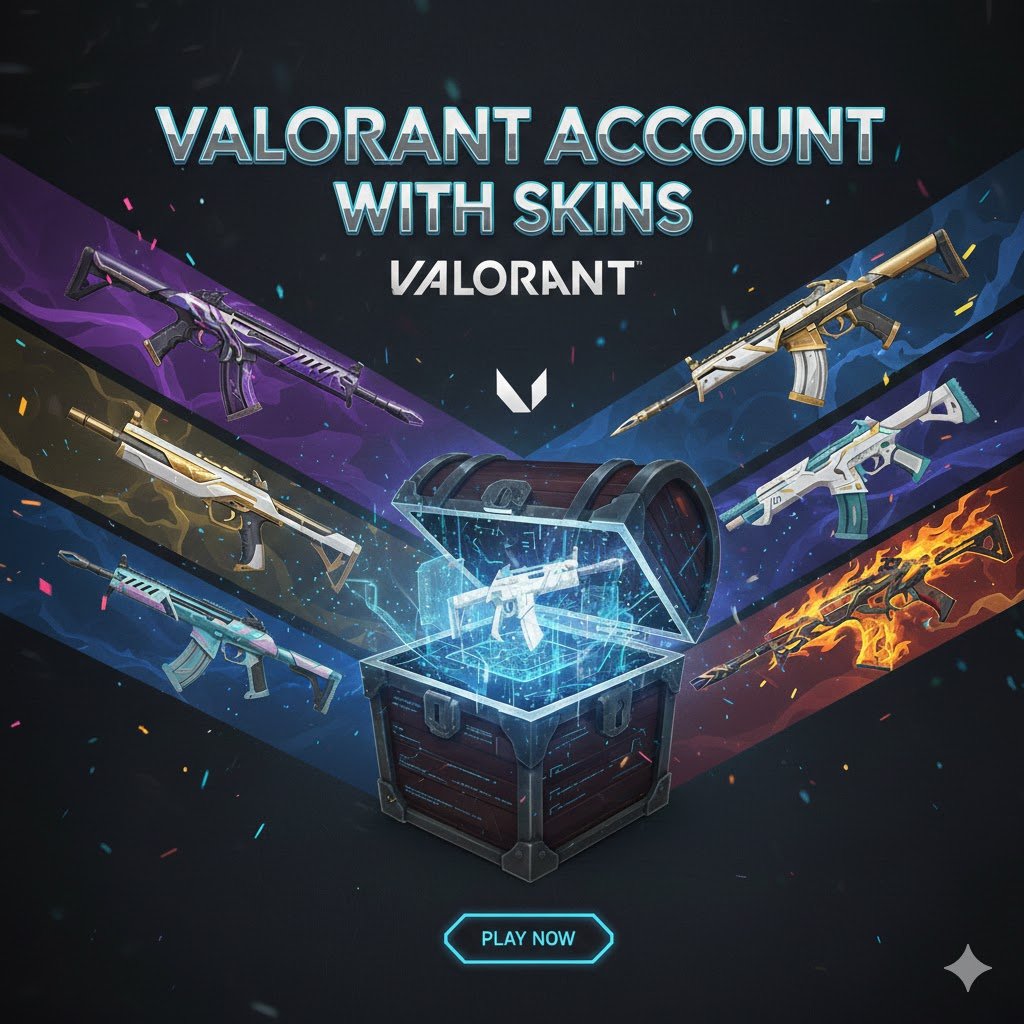 Valorant Account With Skins