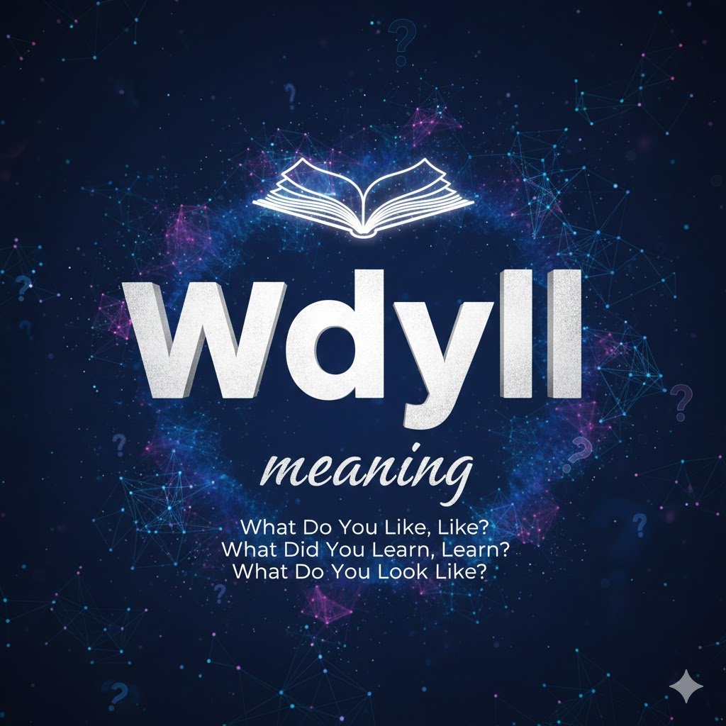 wdyll meaning