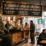 Is starbucks open on christmas