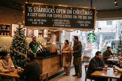 Is starbucks open on christmas