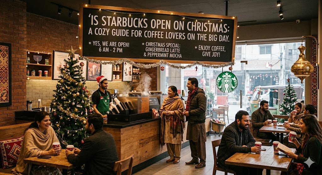 Is starbucks open on christmas